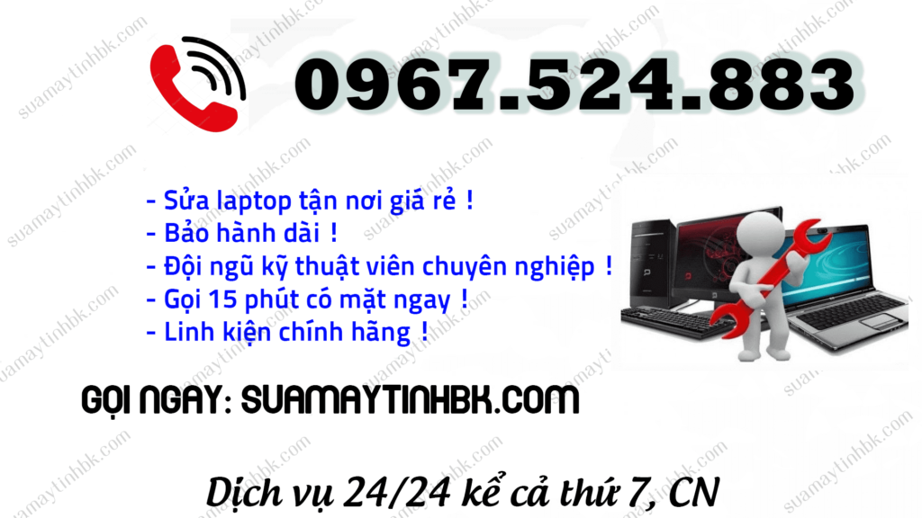 dịch vụ sửa máy tính, nâng cấp máy tính chuyên nghiệp